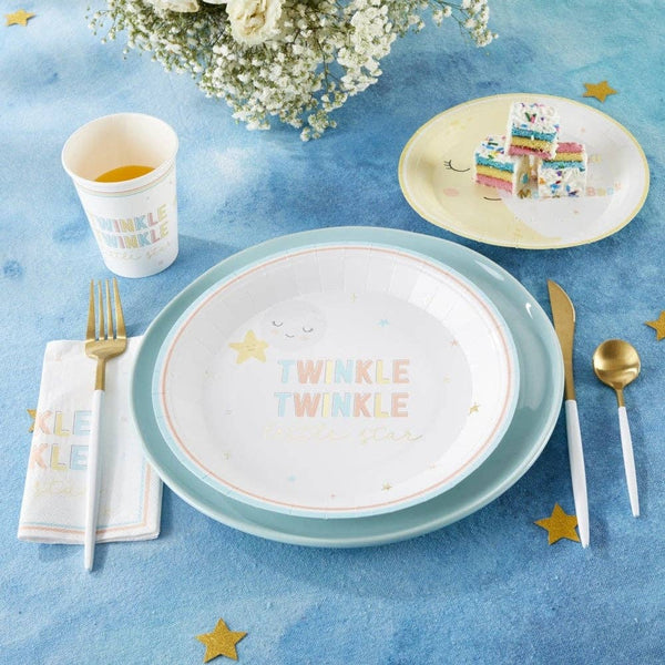 Twinkle Twinkle Dinner Plates, 16pk