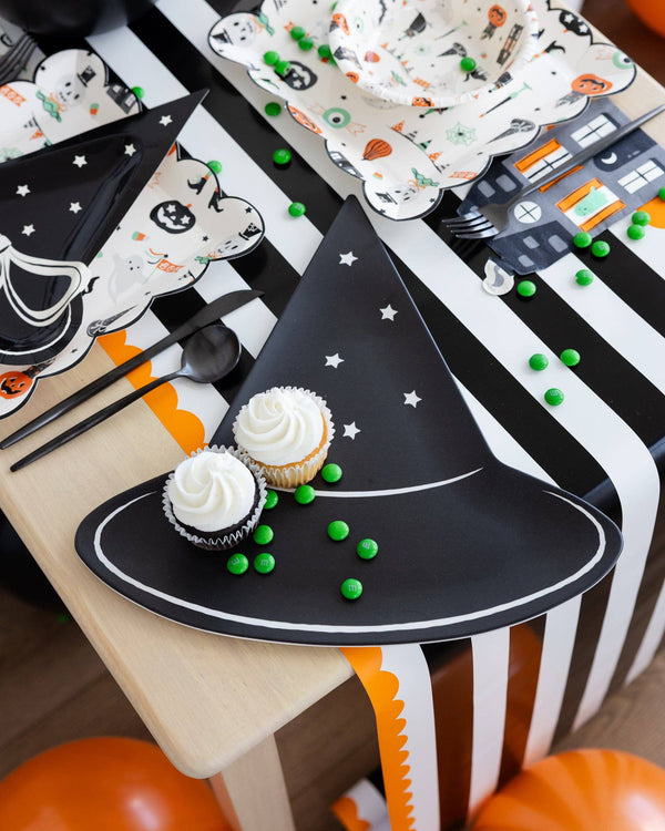 Witch Hat Bamboo Tray