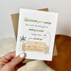 Making A Noise Every Time You Stand Up Funny Birthday Greeting Card