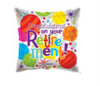 18” Congratulations on your retirement Mylar balloon