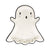 Occasions Boo Ghost Shaped Paper Plate, 8pk