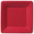 Red Square Dessert Plates, 8pk