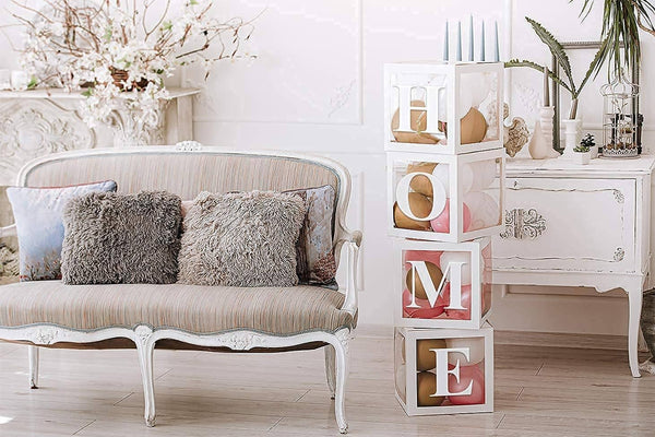 White Transparent Balloon Box 1pk