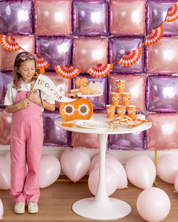 Trick or Treat Felt Pennant