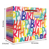 Rainbow Birthday Medium Gift Bag