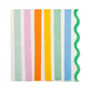 Fiesta Striped Cocktail Napkin, 24pk