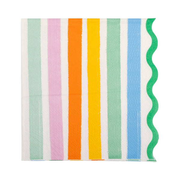 Fiesta Striped Cocktail Napkin, 24pk