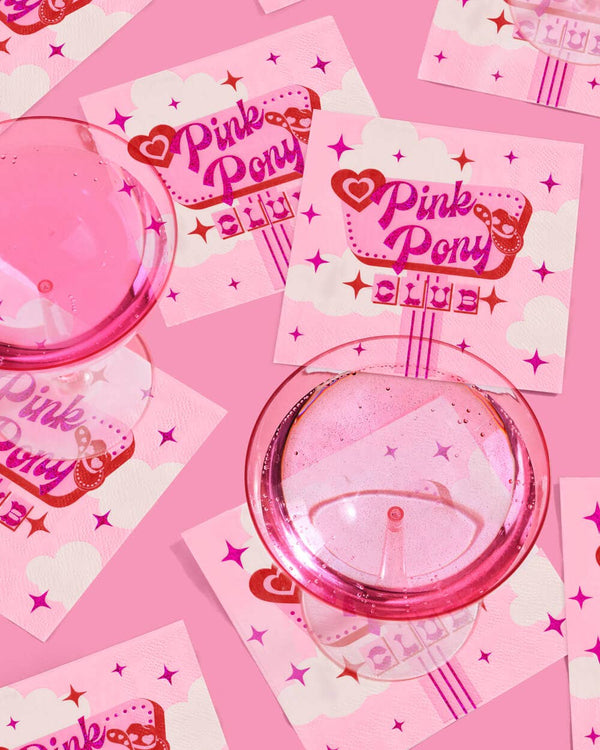 Pink Pony Club Cocktail Napkins, 25pk