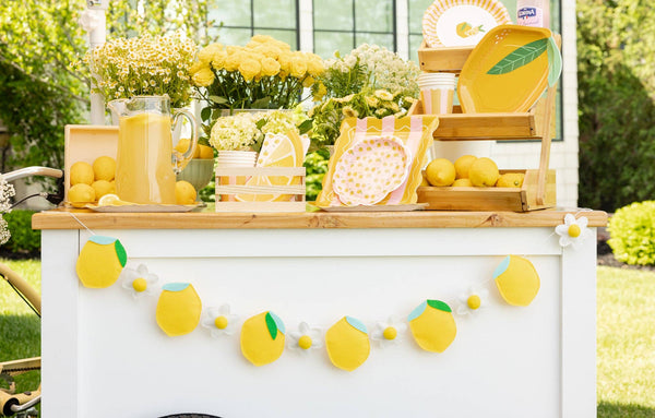 Felt Lemon Banner