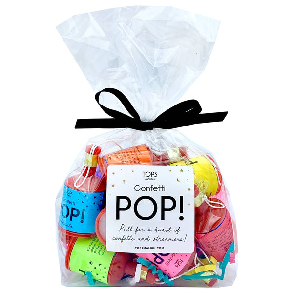 Confetti Pop! Streamers - Multi-Color, 12pk
