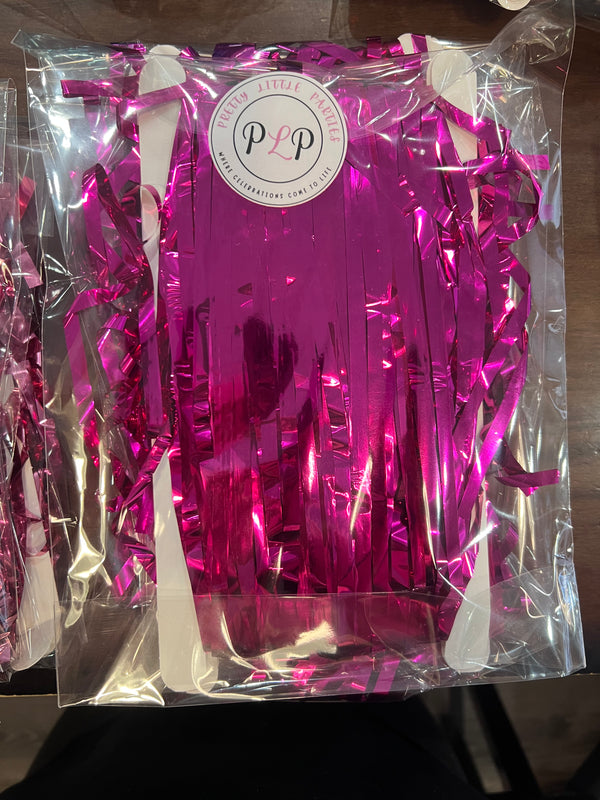 Foil Fringe Curtain 2 pack