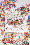 Greeting Card Happy Birthday Confetti-Filled