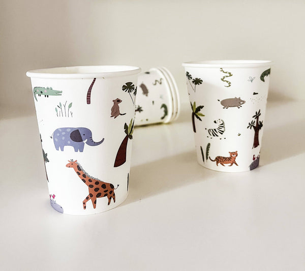 Safari Cups, 8pk