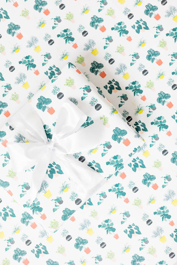 House Plant Lover Wrapping Paper
