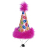 Pet Party Time Pink Party Hat with SnugFit®