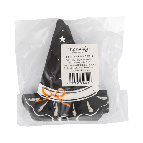 Witch Hat Napkins, 24pk