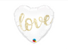 18” Heart Love Mylar Balloon