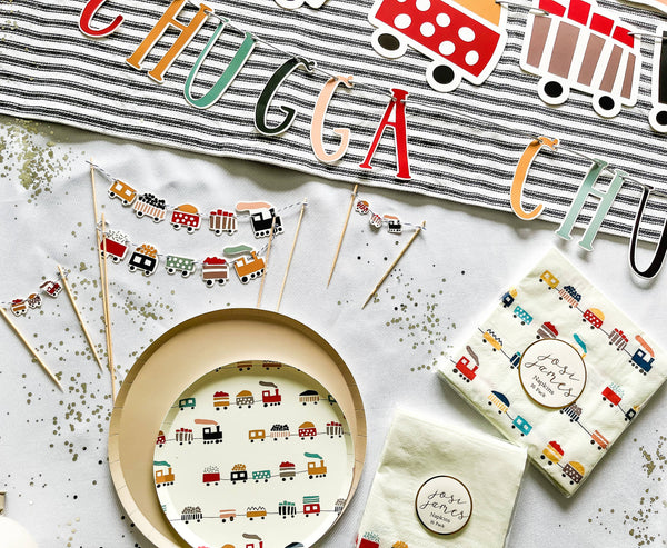 Train Choo Choo Banner