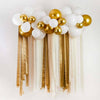 Gold Metallic Balloon & Streamer Kit