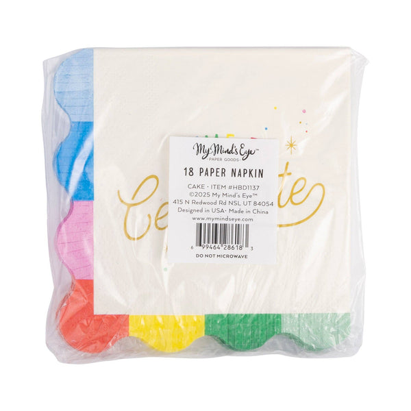 Time to Celebrate Cocktail Napkin, 18pk