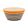 Striped Halloween Bamboo Bowl