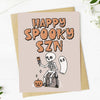 "Happy Spooky SZN" HalloweenGreeting Card