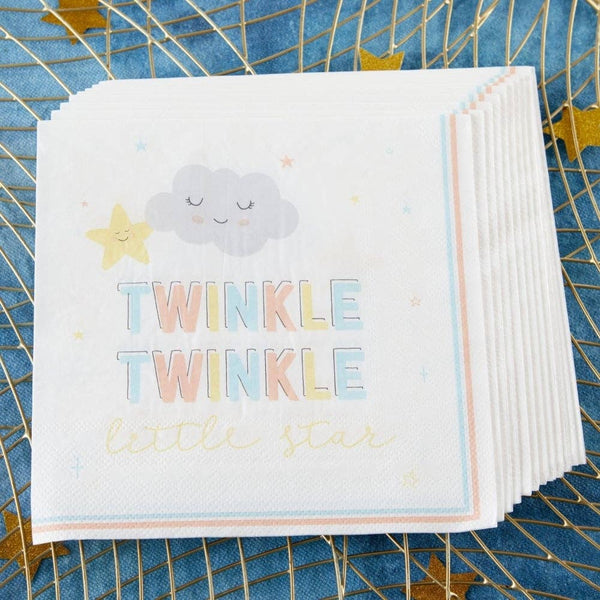Twinkle Twinkle Dinner Napkins, 30pk