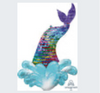 39” Mermaid Tail Mylar Balloon