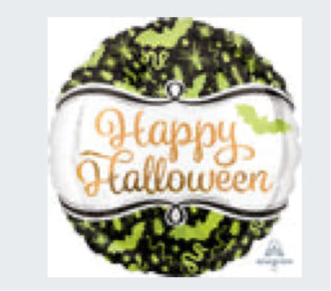 18” Halloween Creepy Critters Mylar balloon