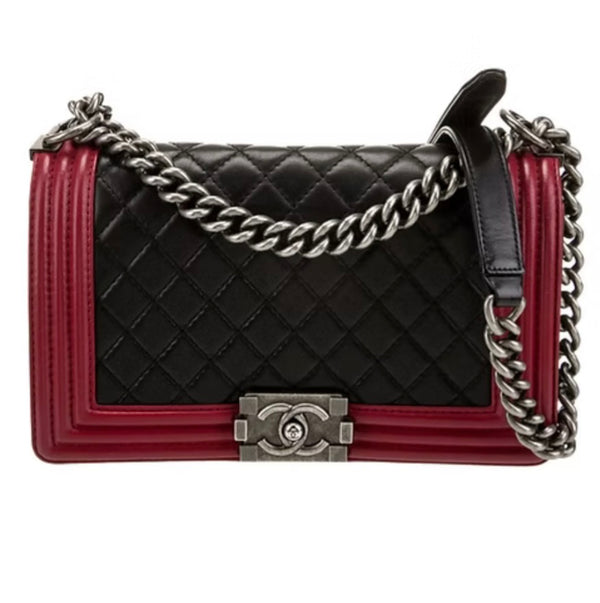 TLP Chanel Medium Bi Color Boy Bag