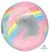 16” Rainbow Unicorn Orbz Balloon