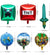 Minecraft assorted Mylar Balloons