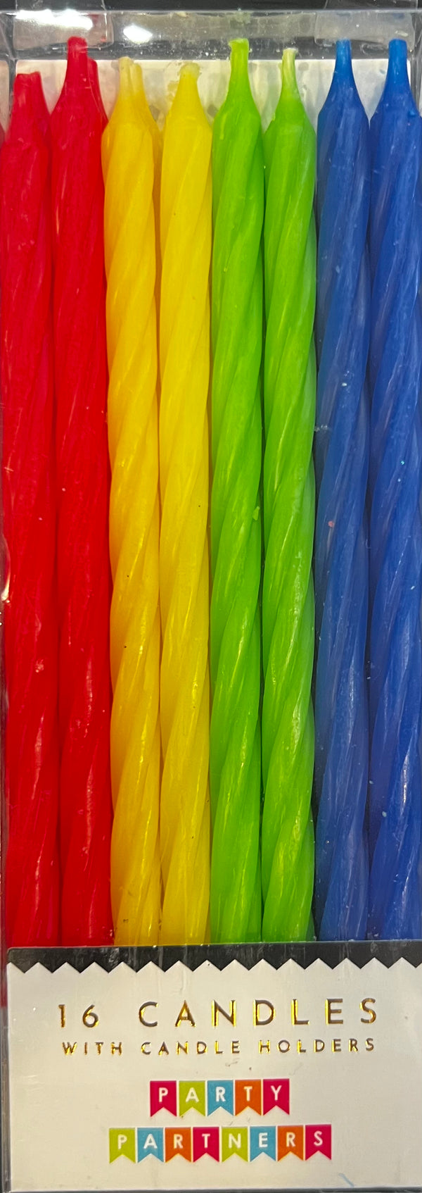 Tall Birthday Candles