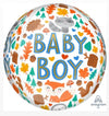 16” Baby Boy Forest Orbz Balloon