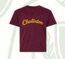 VTC Chesterton Maroon Peewee Tee