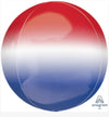 16” Patriotic Ombré Orbz Balloon