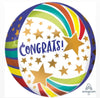 16” Congrats Star Orbz Balloon