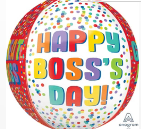 16” Boss’s Day Orbz Balloon