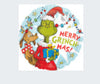 18” Merry Grinchmas Mylar Balloon