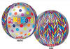 16” Congrats Dots Orbz Balloon