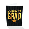 Sapori Congrats! Grad - Graduation Card (Black)