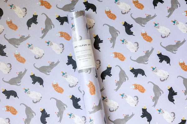 Party Cats Wrapping Paper