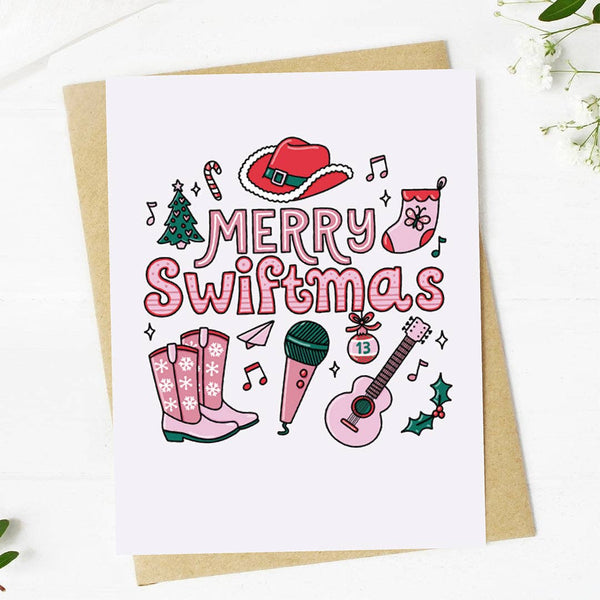 "Merry Swiftmas" ChristmasGreeting Card