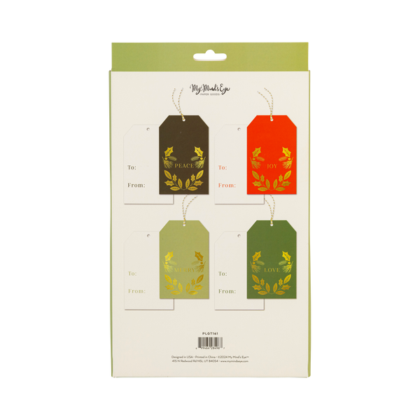 Christmas Gift Tag Set- 16pk