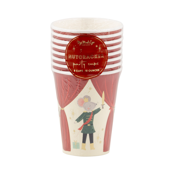 Nutcracker Paper Cup- 8pk