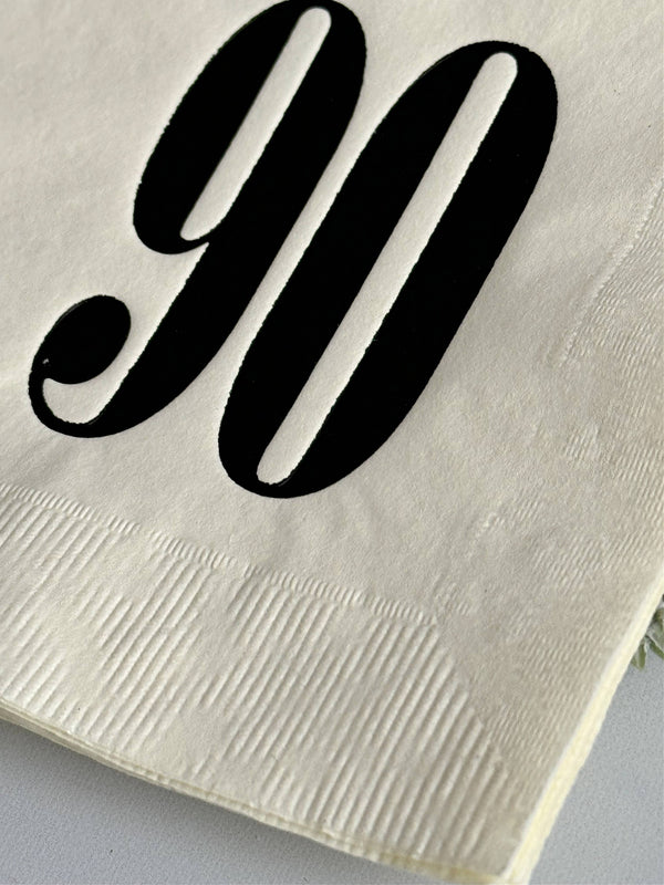 90th Birthday Cocktail Napkins, 16pk
