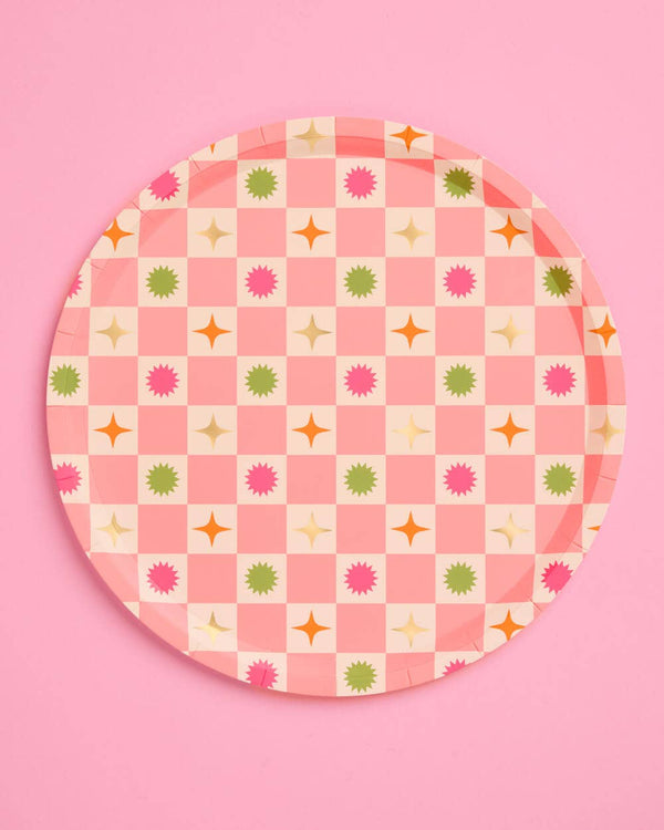 Palm Royale Dinner & Dessert plates, 16 of each