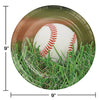 Baseball Dinner Plates, 8pk