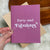 Forty and Fabulous 40th Birthday Milestone Greeting Card