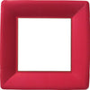 Red Square Dinner Plates, 8pk
